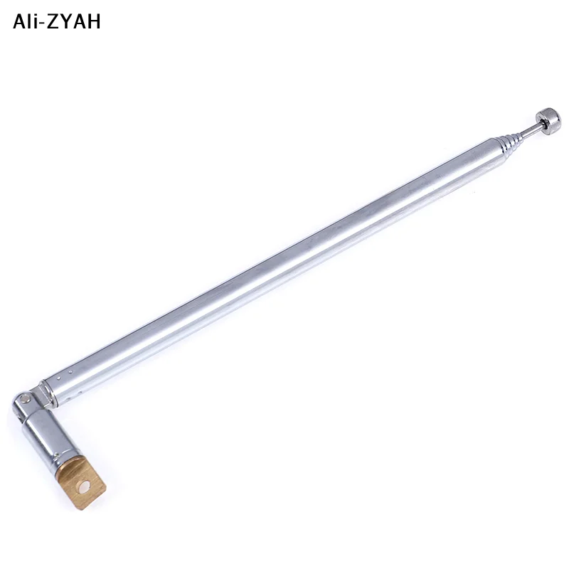 【Ah6】【Yzh】7 Sections Telescopic Antenna Aerial Radio TV Replacement  instrument-specific