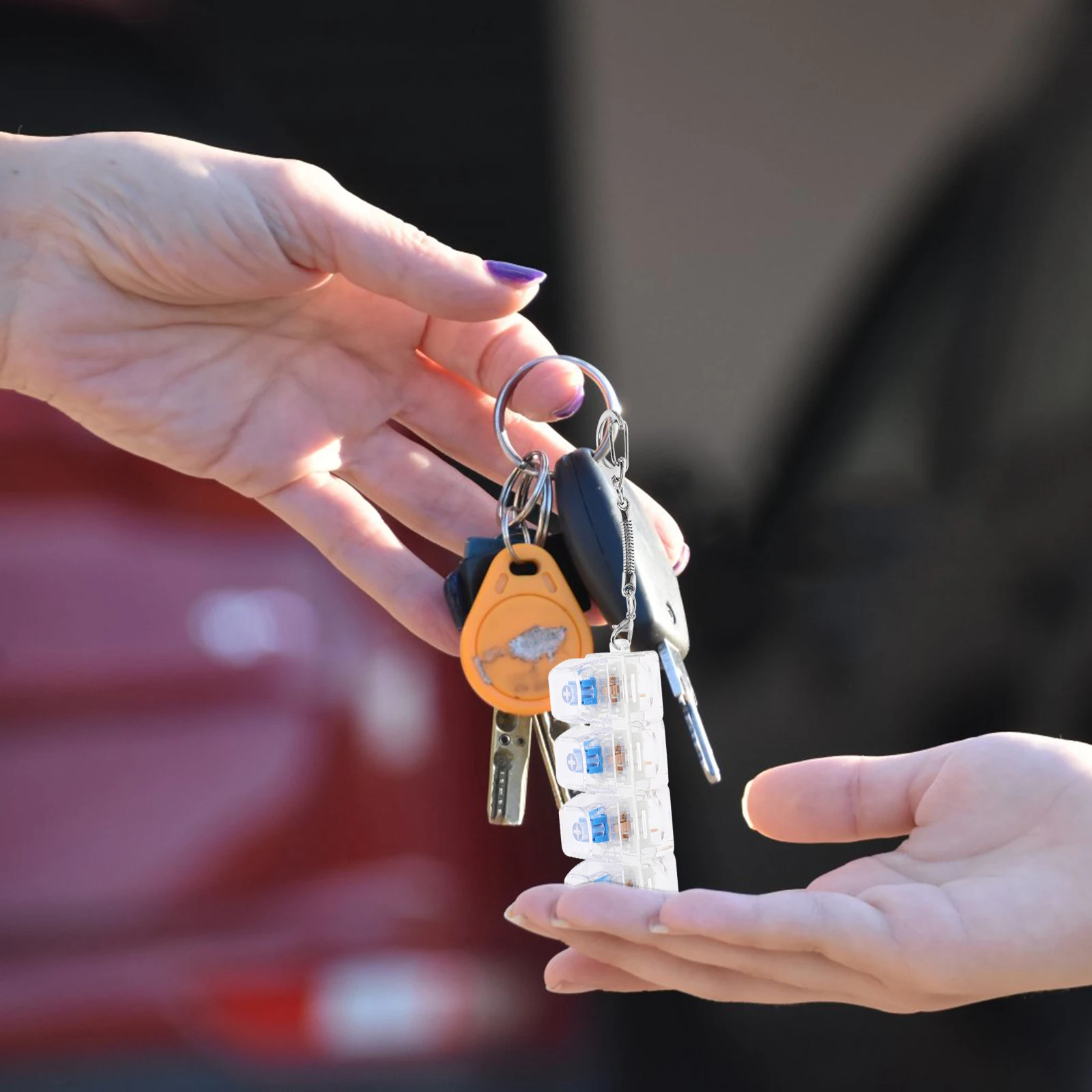 

GLSTOY Keychain Key Fob Handbag Charm Pendant Bag Holder Unique Chain Accessory for Festival Gift PC