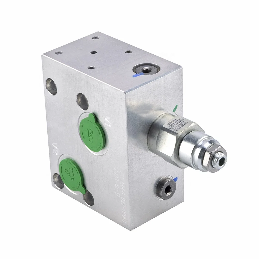 Small Flow Two Position Solenoid Valve12VDC Hydraulic Solenoid Valve Customized Processing Automotive Hydraulic Valve Block
