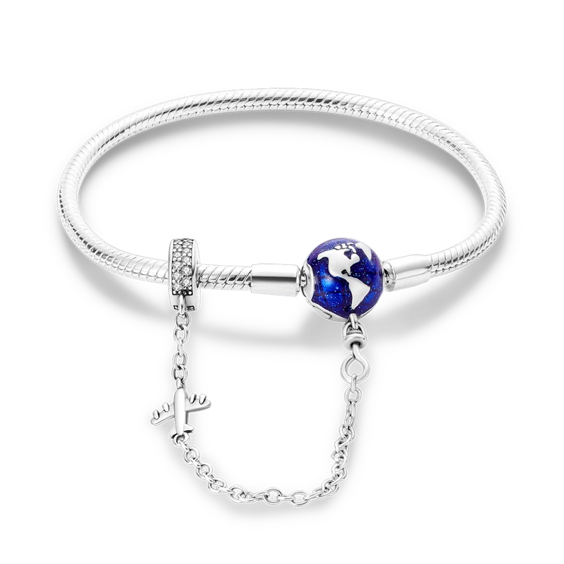 Original Armbänder 925 Silber 17-20 CM Herz Sicherheit 3mm Kette Schlange Knochen Armband Fit DIY Charms perle Geburtstag Schmuck Geschenke – Detail 15