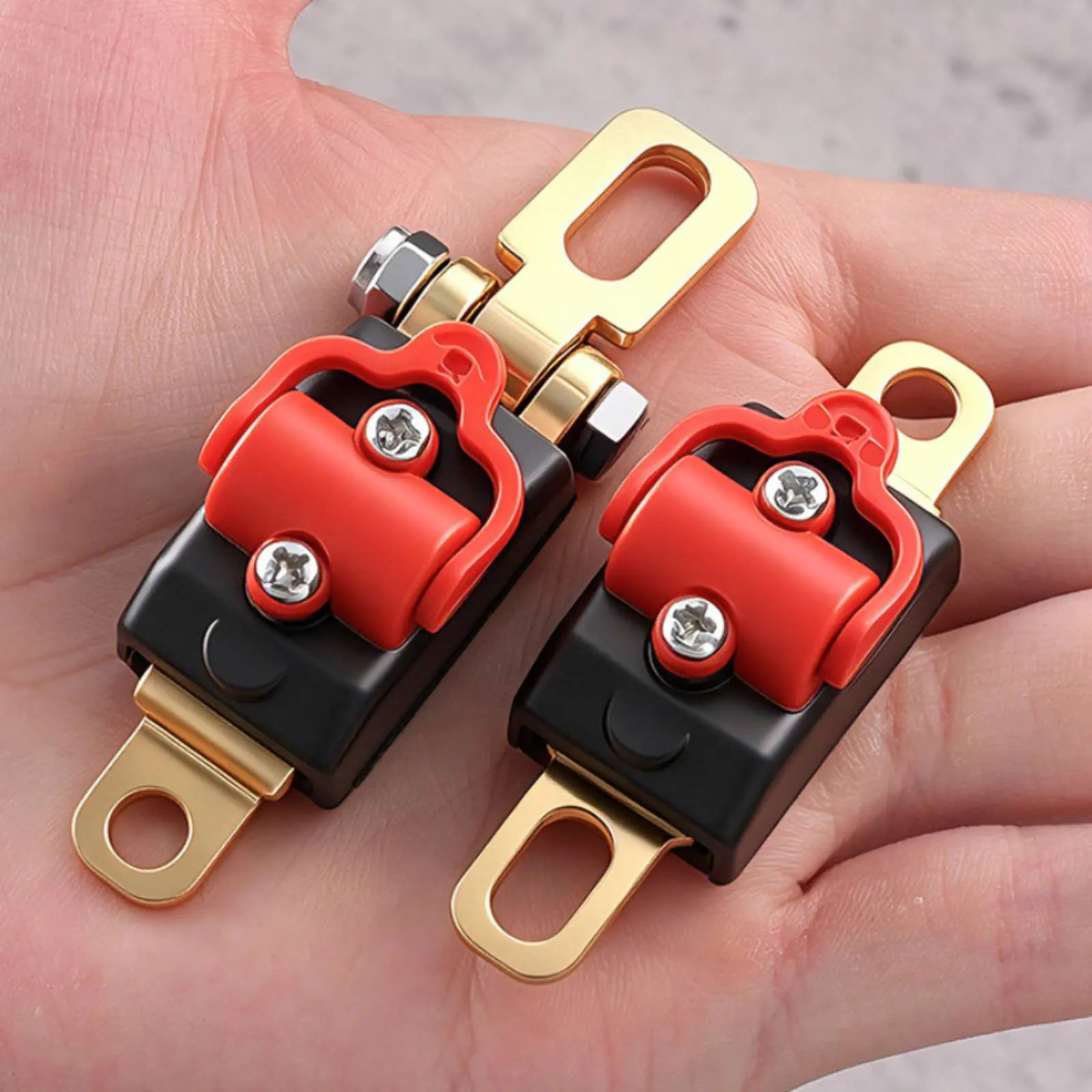 360 Degree Rotating Battery Switch Anti Leakage Brass Battery Isolation Switch Vehicle Electrical Part Easy Install