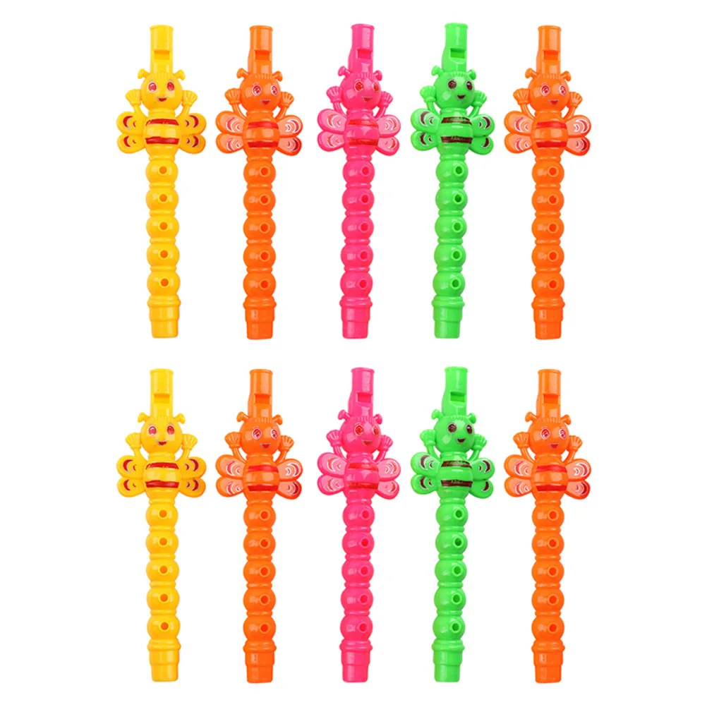 25 pçs mini gravador de 5 buracos clarinete plástico crianças iniciante instrumento flauta para aprendizagem música ajuda ensino flauta brinquedo