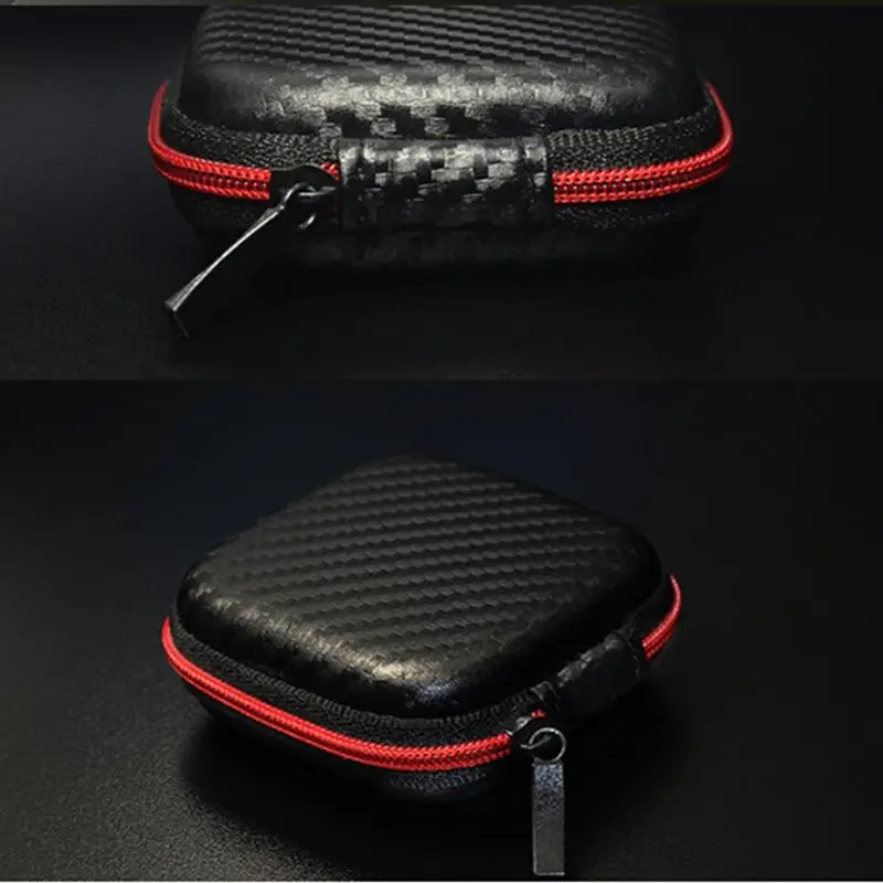 Multi Functional Small Zipper Coin Container Coin Case Storage Box for Men High Quality