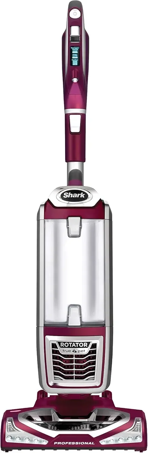 Shark NV752 Rotator Powered Lift-Away TruePet Upright Vacuum with HEPA Filter, Large Dust Cup Capacity, LED Headlights,Upholster