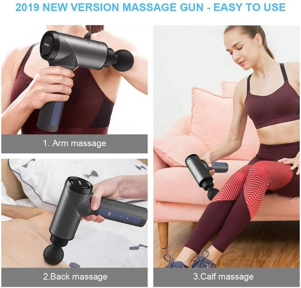 Powerful Massage Gun With 5 Gear Speed