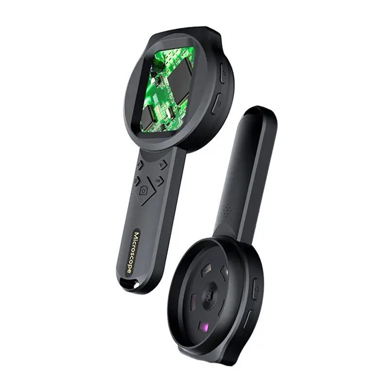 B69C Digital Magnifier Microscope 2.8'' IPS Screen 15 Leds Supports Windows/Mac Ideal For Coin & Jewelry Identification