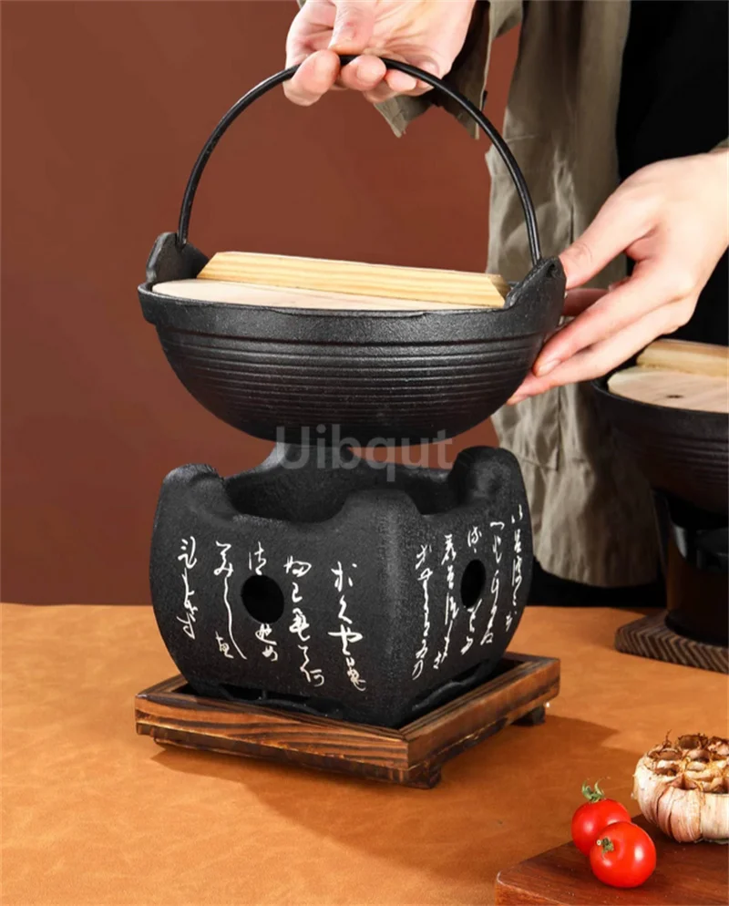 Ollas pequeñas de hierro para agregar estufa, utensilio de cocina, ollas antiadherentes para juego de cocina, juegos de accesorios, sartén, olla, Kit antiadherente, utensilio