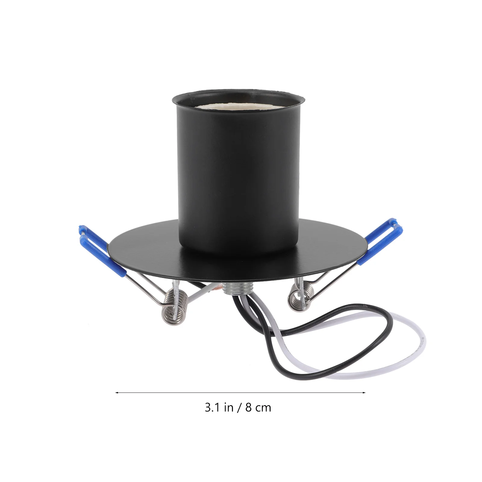 

E27 Light Bulb Socket 8cm Threaded Lamp Holder Easy to Use Replacement for Old Broken Ones Light Socket Lamp Parts