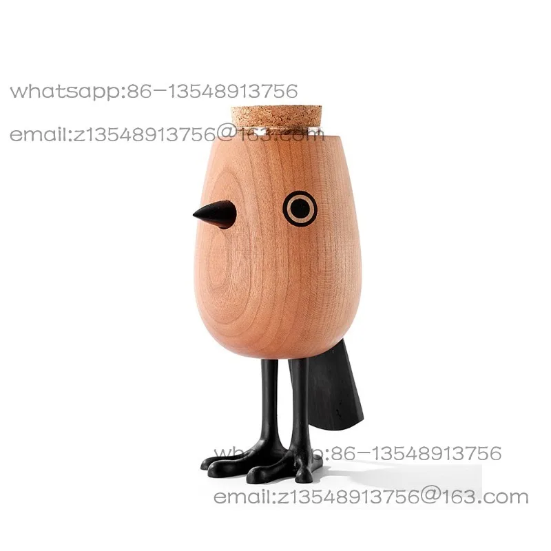 Creative and cute handmade gentleman chick desktop dried flower vase green plant hydroponic utensils essential oil bottle pen