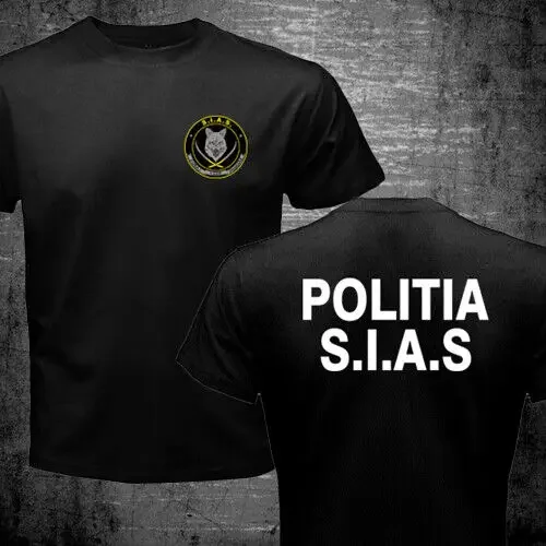 Romanian Special Task Force SIAS Men T-Shirt Short Sleeve Casual Cotton O-Neck T Shirt Size S-3XL