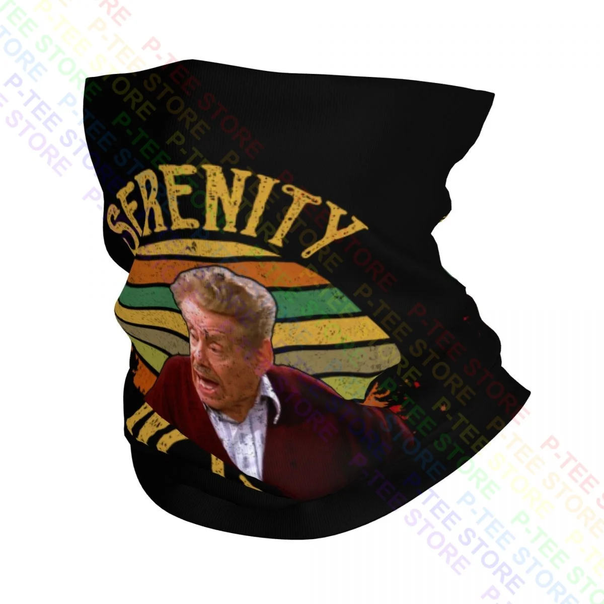 Serenity Now Frank Costanza seinfell serie de Tv cuello polaina bufanda máscara facial Unisex Running Gaiter Tube