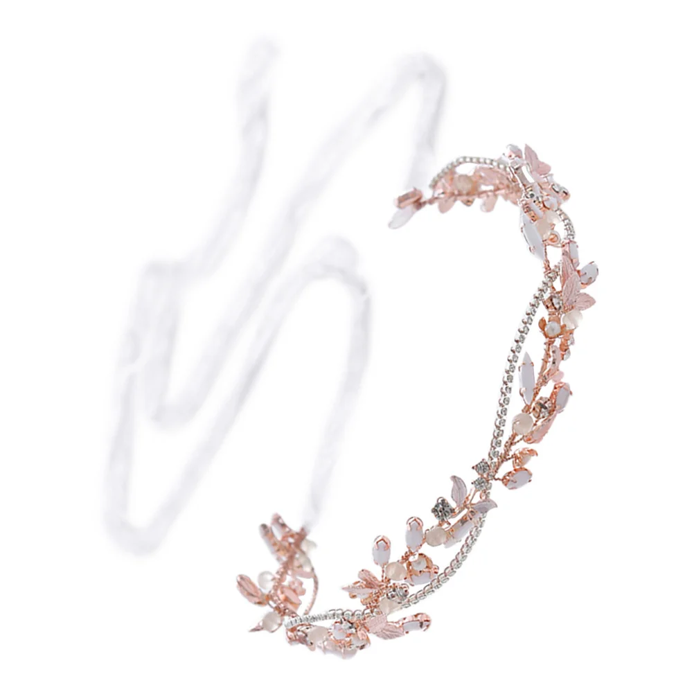 

Wedding Headb Crystal Hairb for Women Bride Bridal Hair Accessories Freshwater Pearl Everyday Gift Photography Tool
