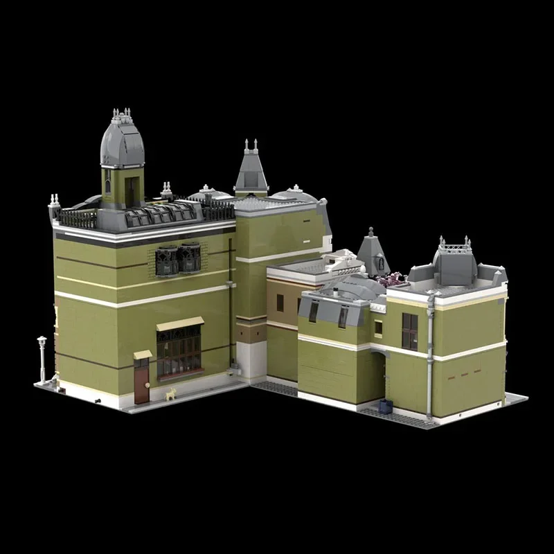 Moc Architektur Modell Ziegel Natürliche Geschichte Museum Technologie Modulare Bausteine Geschenk Weihnachten Spielzeug DIY Set Montage