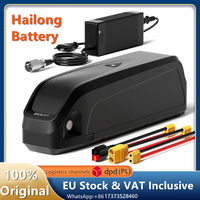 EU Stock Hailong Electric Bike Battery 52V20Ah 48V 15/20/25Ah 52V 20Ah for 35A BMS 100-1600W Motor 21700 Cells Bicycle Battery