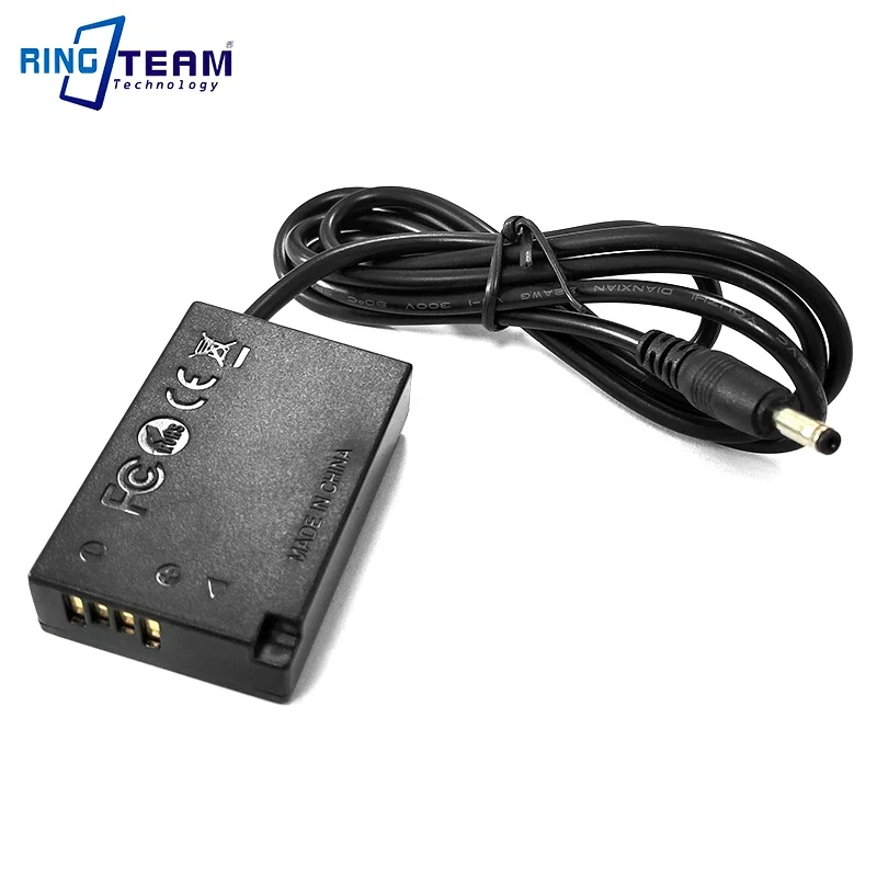 DC 3.5mm DR-E18 Dummy Battery for Canon EOS RP 200D T7i T6i 77D | LP-E17 Adapter