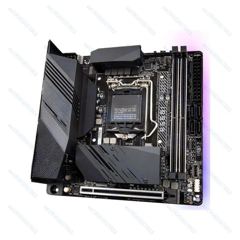 

USED For GIGABYTE B560I AORUS PRO AX motherboard LGA1200 DDR4 HDMI+DP M-ITX TestedXYG XYG