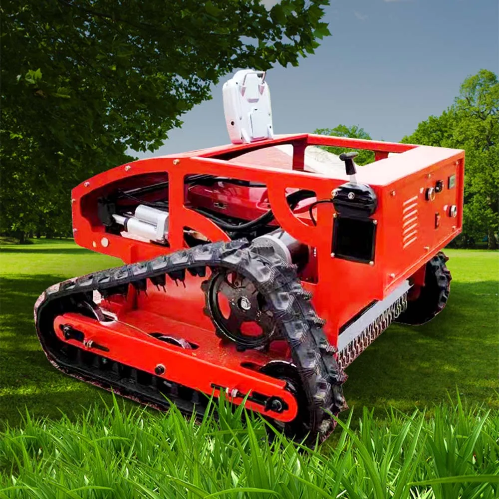 Ultra-Long  Life Crawler Lithium-Electric Mower Battery Small Backpack Lawn Mower For Sale