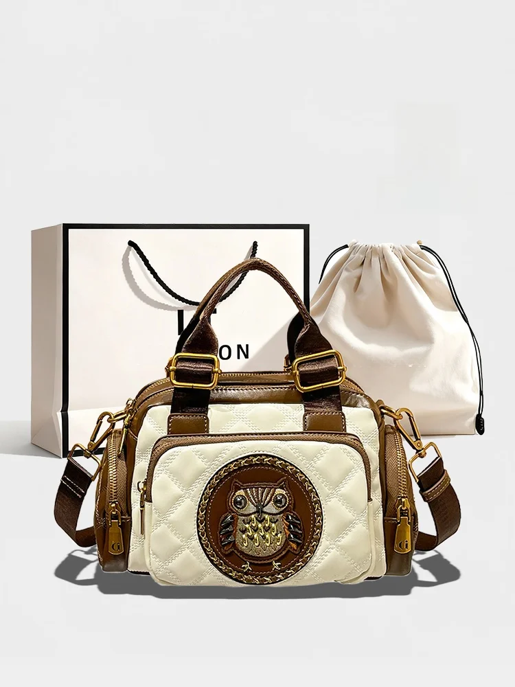 it-genuine-leather-owl-motif-motorcycle-bag-2026-new-large-capacity-commuter-embroidered-crossbody-bag-british-style-detachab