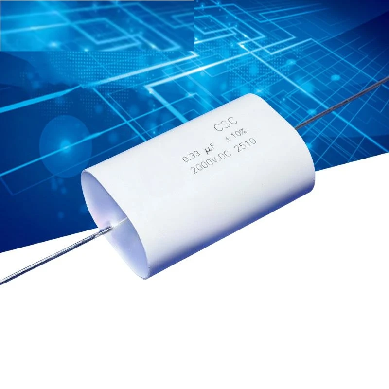 1pcs STD 2000V 0.33UF 330NF 334 2KV 630VAC Inductive-free absorption without pole high voltage film capacitor