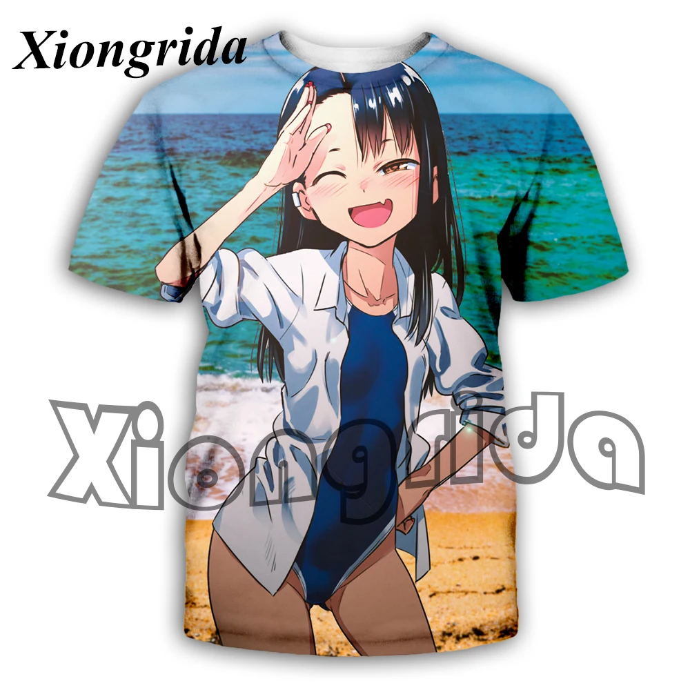 

Nagatoro Hayase Kawaii Loli T Shirt Mens 3D Hentai Sexy Anime Tees Cosplay Otaku Tops Unisex Summer XXS-6XL