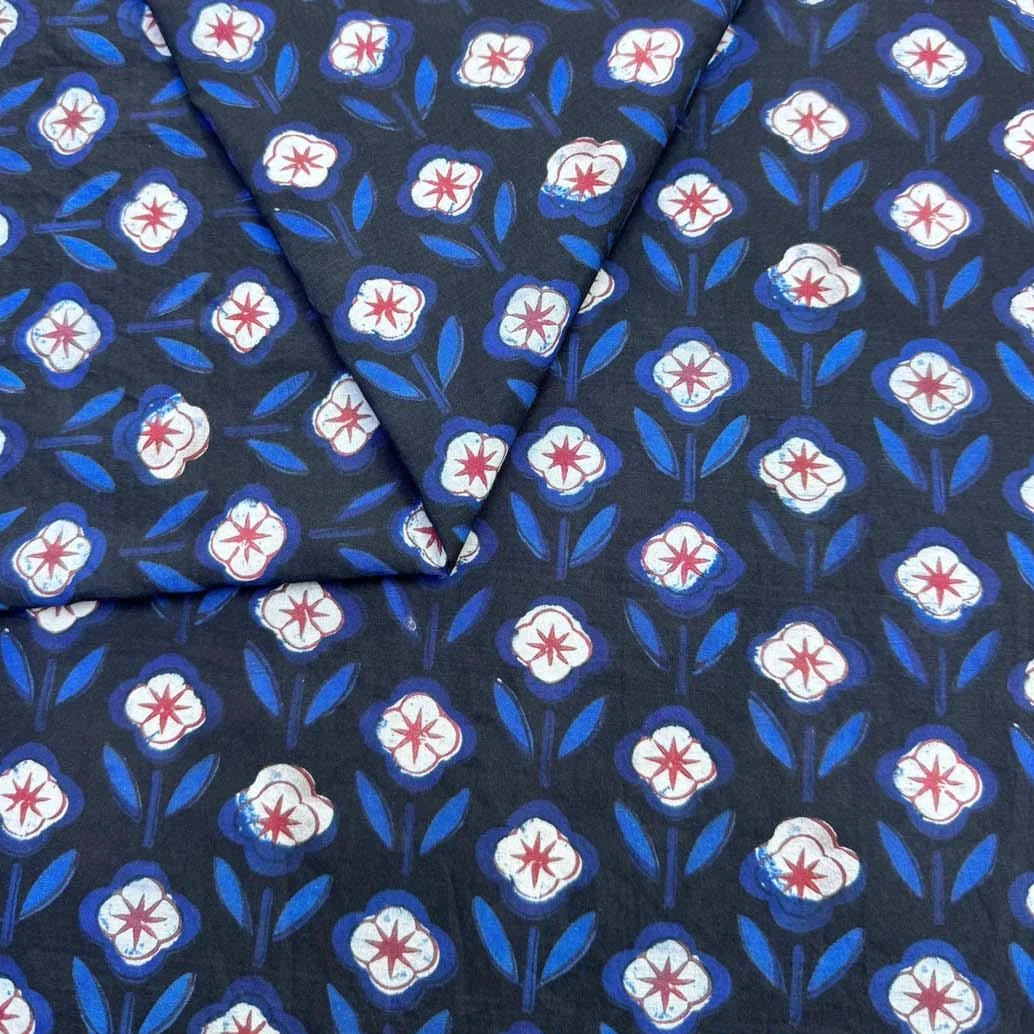 100x136cm Grade A Printed Long Staple Cotton Fabric, Tela Algodon Telas Para Costura Sewing Supplies for Clothing Bag DIY