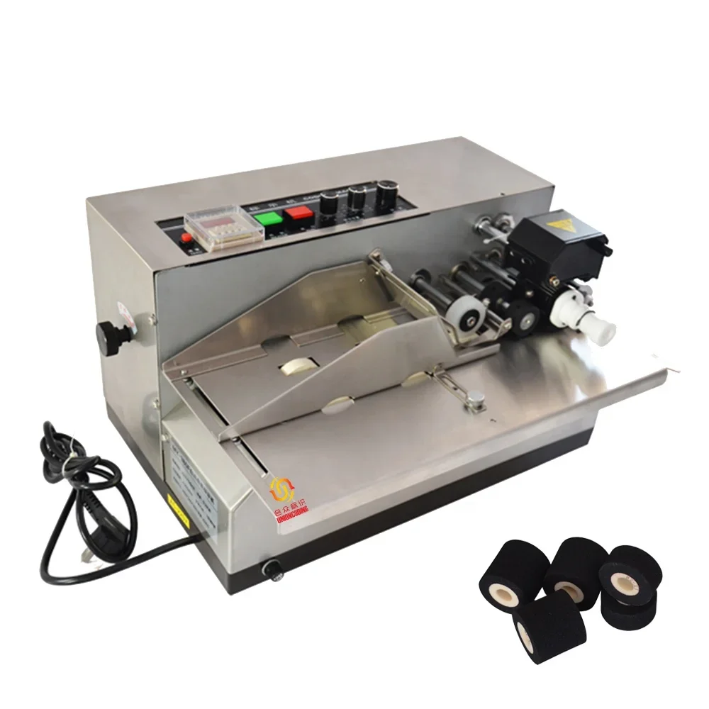 

MY-380 Stainless Steel Automatic Date Printer Solid Ink Roll Batch Coding Machine