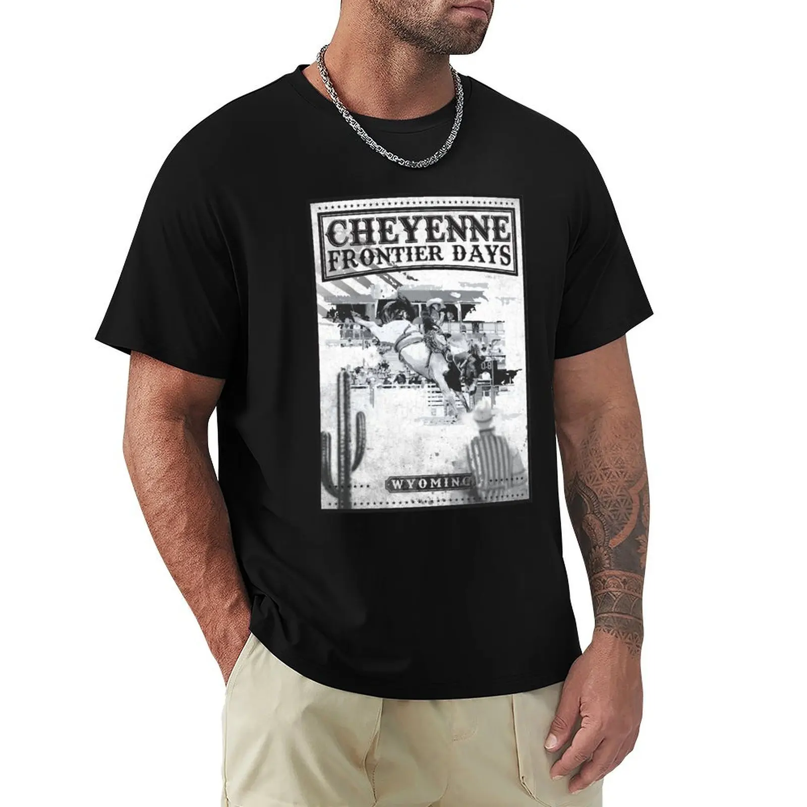 Cheyenne Frontier Days – Cheyenne, Wyoming T-Shirt Basic Casual Wear Short Sleeve Top