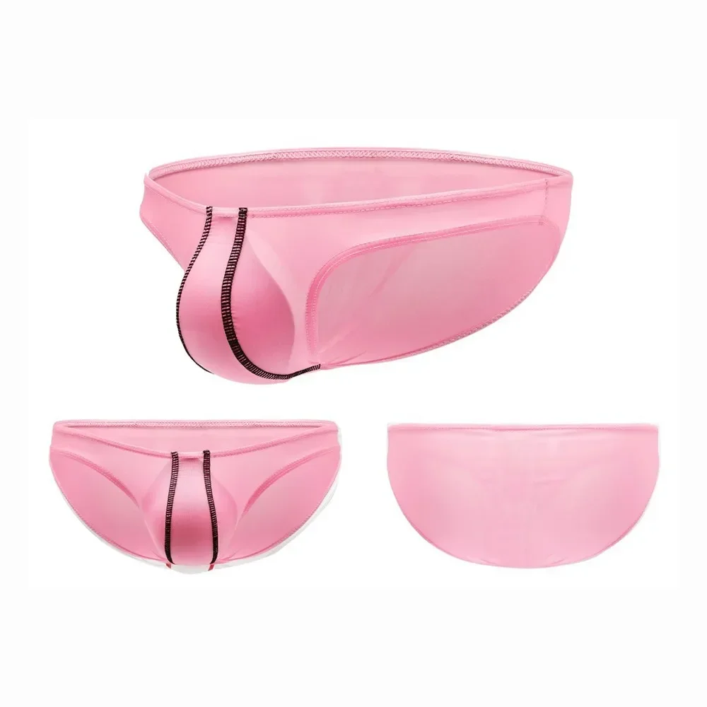 Men Underpants Mesh M~XL Nylon Pouch Sexy Thong Underwear 1pcs Bikini G-string Jockstrap Breathable Comfortable