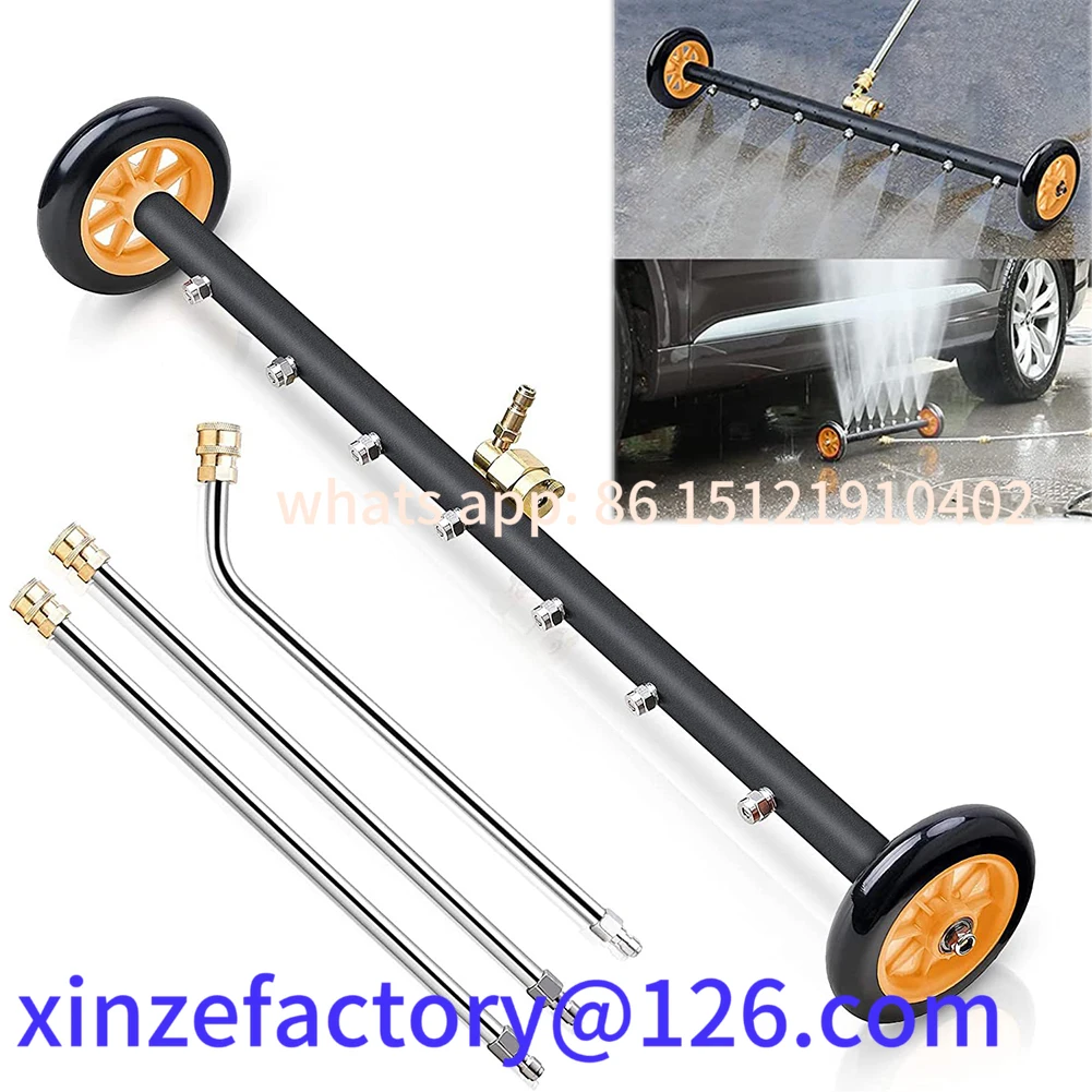 

Be suitable for 22 Inch High-Pressure Water Broom 1/4 Quick Connector Car Chassis High Pressure Washer Car