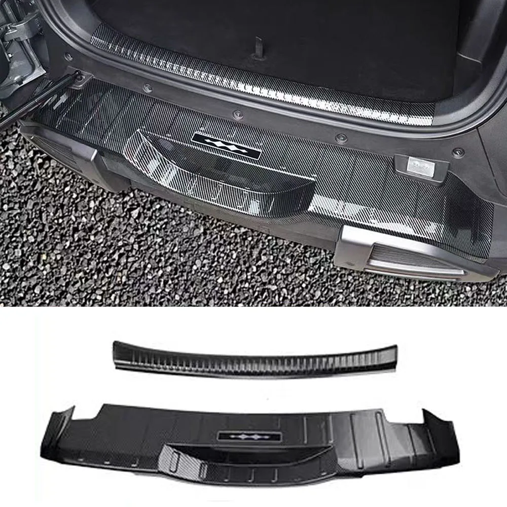 

Rear Trunk Guard Tailgate Door Edge Welcome Foot Pedal Protection Modification Of Peripheral Fit For Equation Leopard Titanium 3