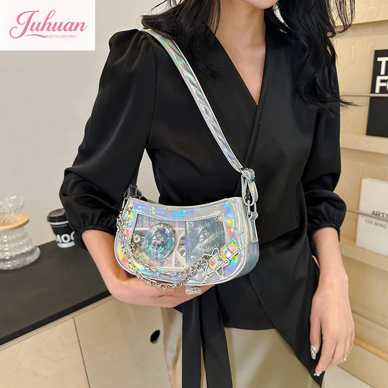 Japanese Small Food Quantity Two-dimensional Armpit Ltabag Women's Versatile College Style One Shoulder Messenger Bag for Women