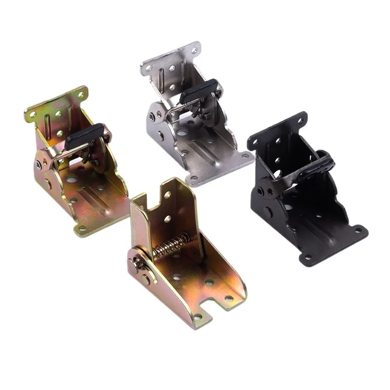 Thick Folding Hinge 90° Self-lock Design, Furniture Hinge for Leg Support Connection