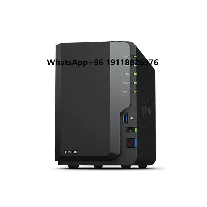 

Network Storage Centralized Storage Data Backup 2 Bay NAS Synology DiskStation DS220+ (Diskless)