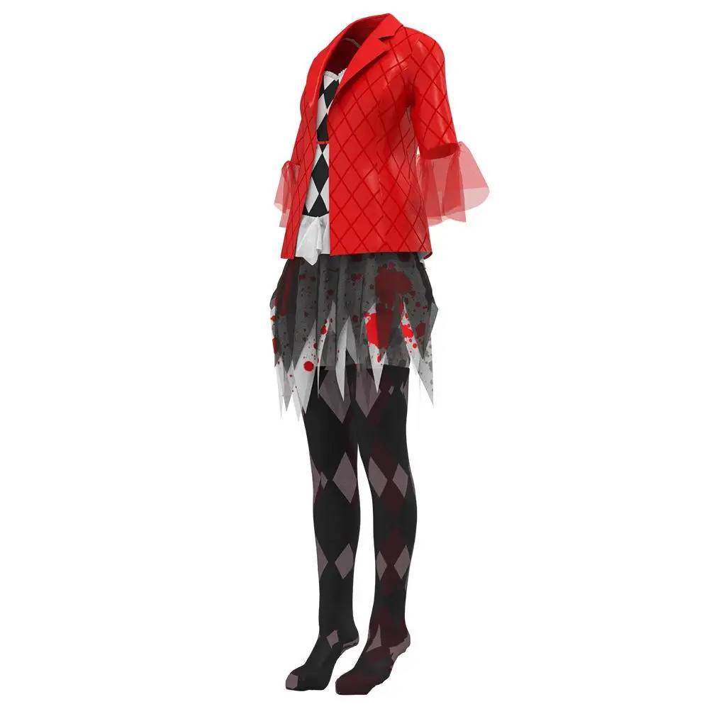 loween Joker 2 Costume da film Abbigliamento etnico da donna Costume di scena Produzione cinese Collezione autunnale 2024