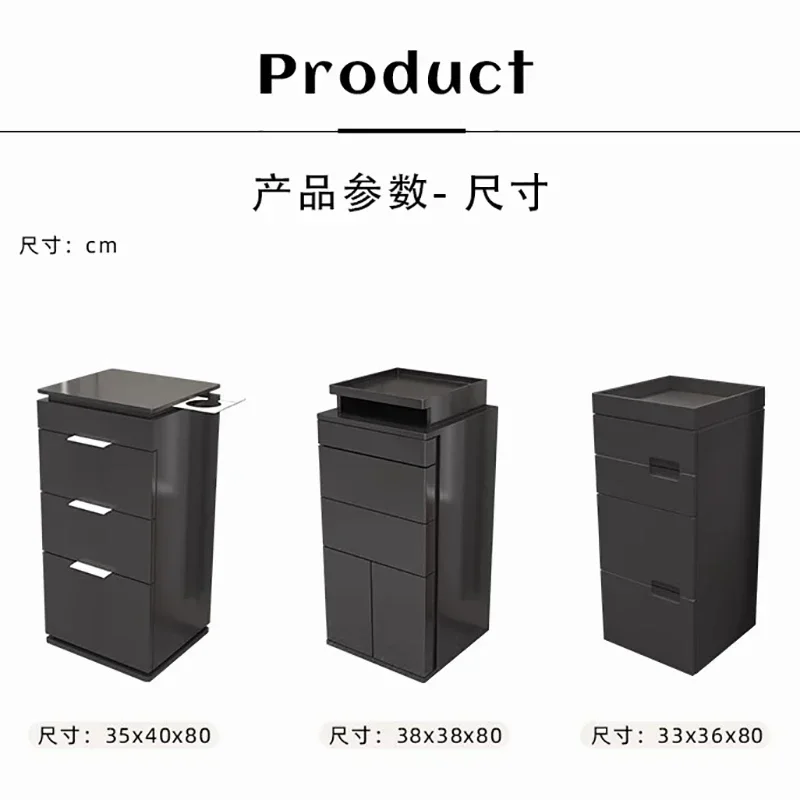 Simple Design Salon Trolley Barber Shop Dedicated Beauty Salon Storage Cabinet Taquilla Del Salón De Peluquería Salon Furniture