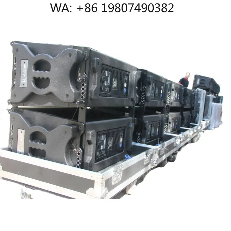 Passive PA Line Array Speaker, Complete Stage Audio Equipment with Subwoofer for DJ Performance and Live Shows