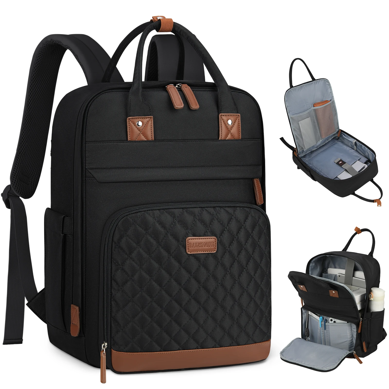 

Travel Backpack for Women Classic Fashion Backpack with USB Charging Port Large Capacity College Work Daypack Bag