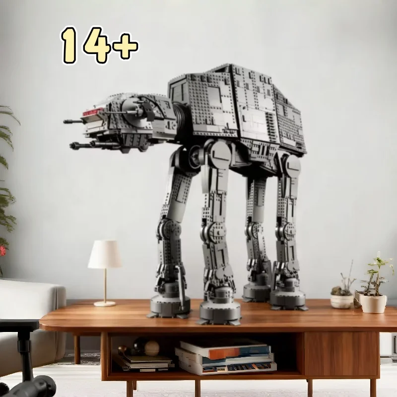 Déambulateur de Combat technique de grande taille, modèle d'exposition Moc, blocs de construction en briques, jouets éducatifs pour enfants, cadeaux, en Stock