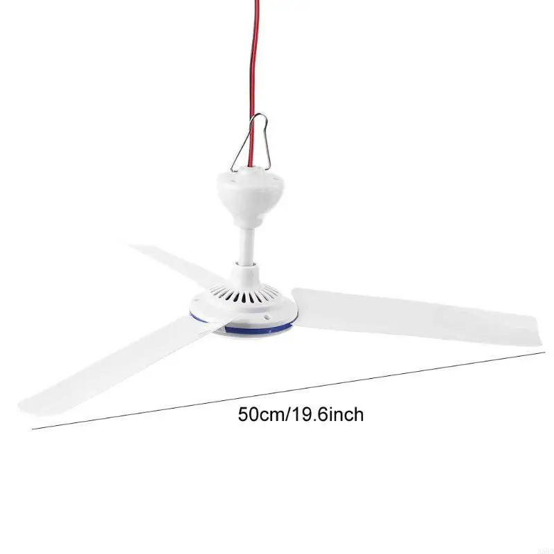調整可能な速度ハンギングファンエアクーラーC13プラグミニキャノピー寮ファン12V-85V N58D