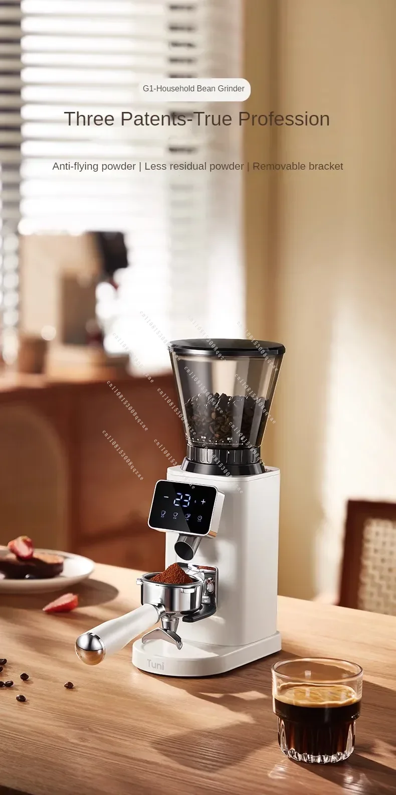 그라인더 커피Electric Grinder 220V Household Automatic Pulverizer Small Mini Italian Hand Coffee Bean Grinder Coffee Grinder Electric
