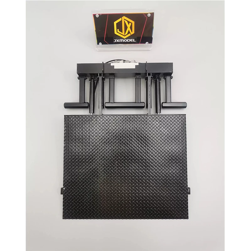 JXmodel 1/14 RC camión contenedor elevador trasero tablero de puerta trasera de descarga para 1/14 RC contenedor camión piezas Accesorios