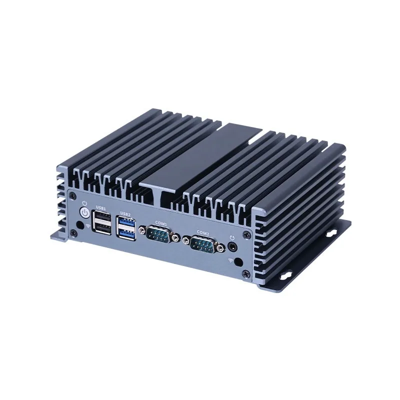 For12 generation N100 small host industrial control microcomputer industrial computer dual network double string host laser