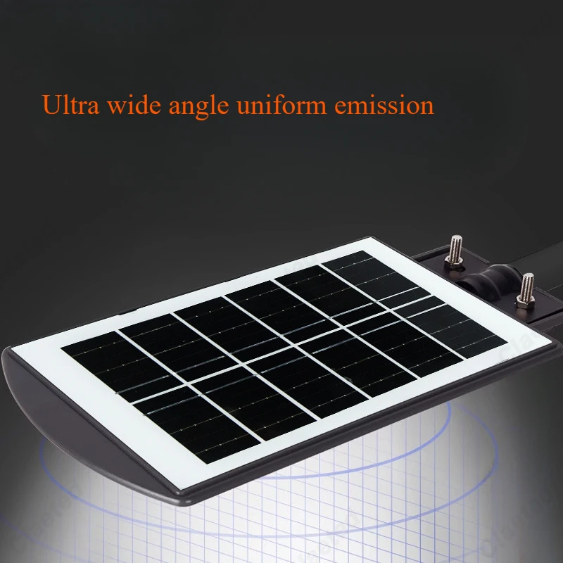 New LED Solar Integrated Street Light IP65 Outdoor Waterproof Household Outdoor Courtyard Corridor Emergency Lighting Fixture