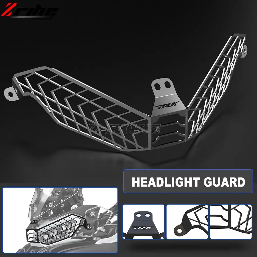 Headlight Grill Cover Protective For Benelli TRK702 TRK702X 2022 2023 TRK 702X Motorcycle Accessories Head Light Guard Protector