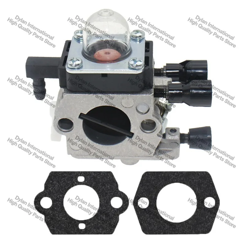 4228-120-0610 Carburetor with Gasket Suitable for Stihl FS55 HS45 2-MIX FS38 2-MIX ZAMA C1Q-S278 Lawn Mower
