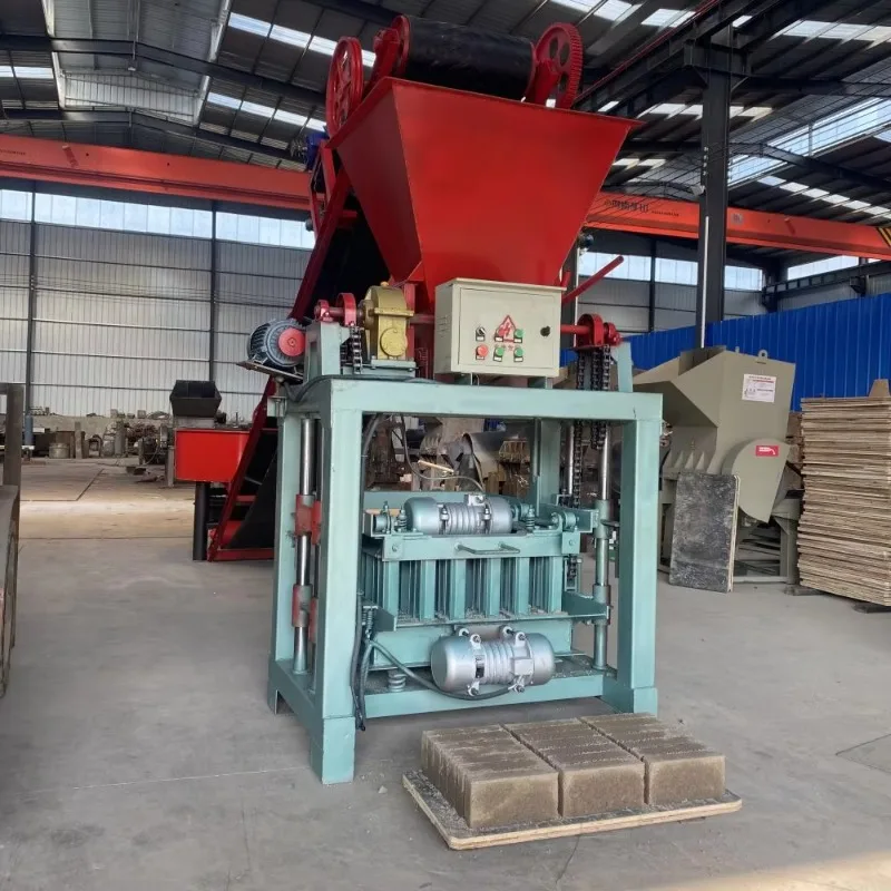 Interlocking Brick Machine Cement Brick Making Machine Concrete Small Block Machine for Small Business