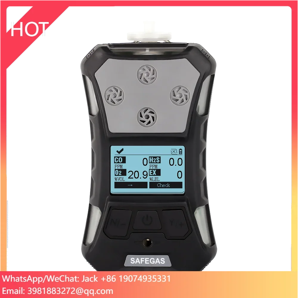 

Portable H2S NH3 Detector With Intrinsically Safe Explosion-proof Certification 0.01PPM Ammonia Gas Detector