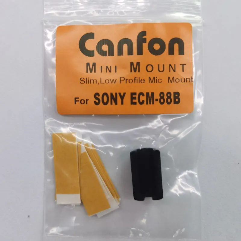 Canfon MiniMount Lavalier Microphones prevent friction Holder for SONY D11/D21 ECMV1BMP