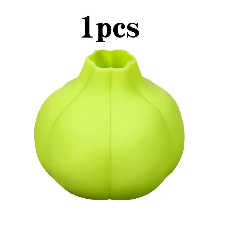 Premium soft silicone garlic peeler, labor-saving skin remover. Reusable portable easy-clean daily kitchen gadget