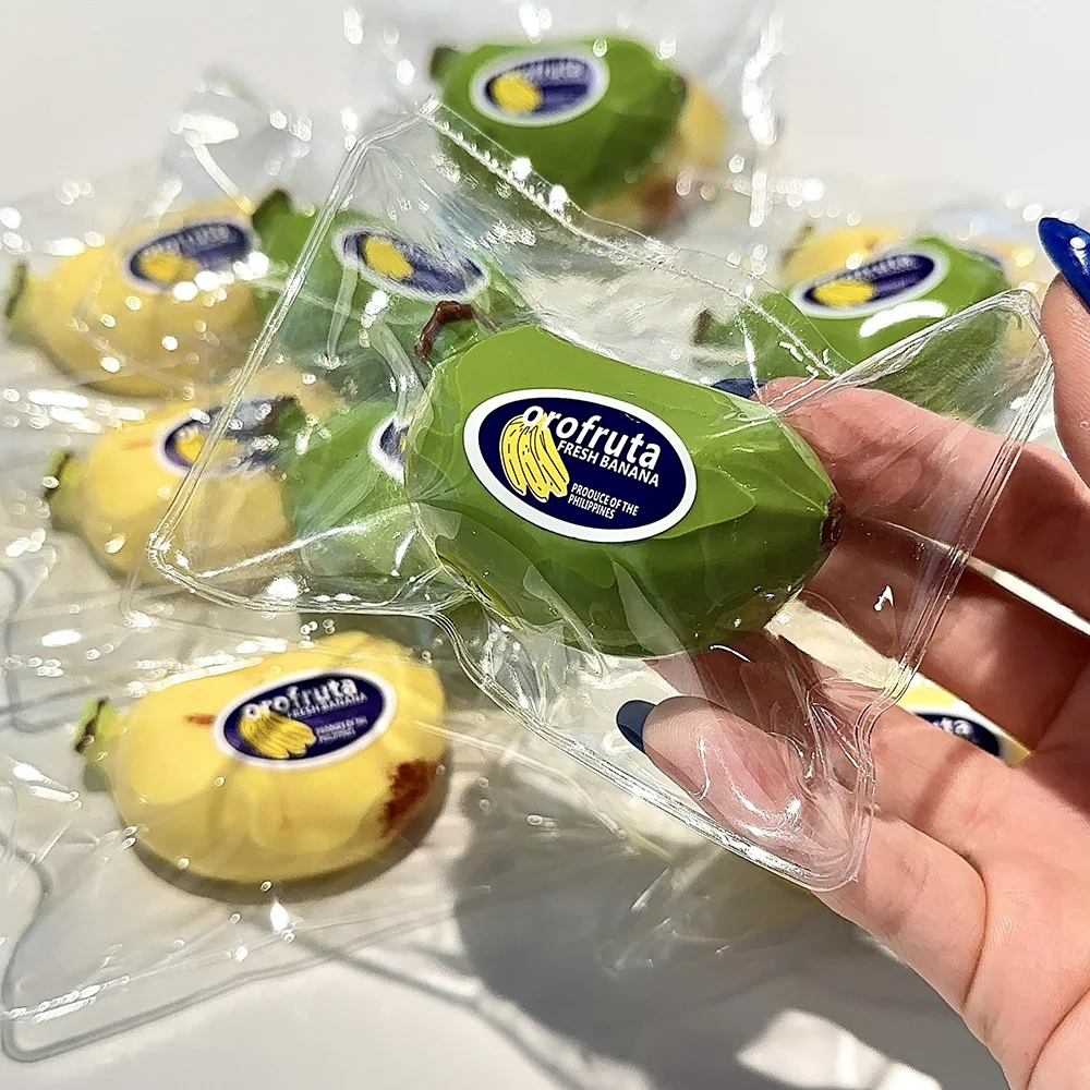 1pc Cute Simulation Fat Banana Soft Pinch Relieves Daily Stress and Stress Slow Rebound Restlessness Children's Party Toy Gifts.